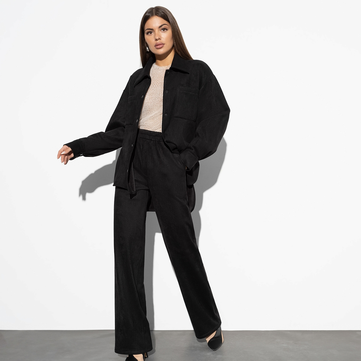 Брюки Предмет обожания. Состав: 95% п/э, 5% спандекс