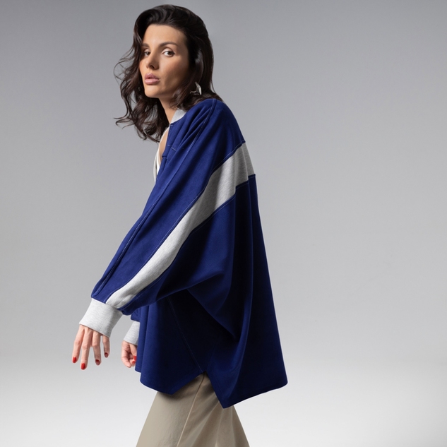 Бомбер Стильное вложение (oversize, L-XL) 