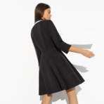 Платье Нарушая правила (с шарфиком). Состав: 60% п/э, 37% вискоза, 3% спандекс