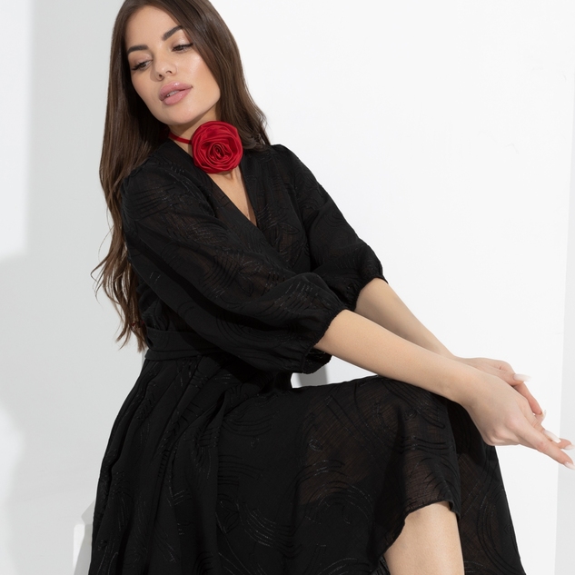 Платье Новая романтика (с поясом) 