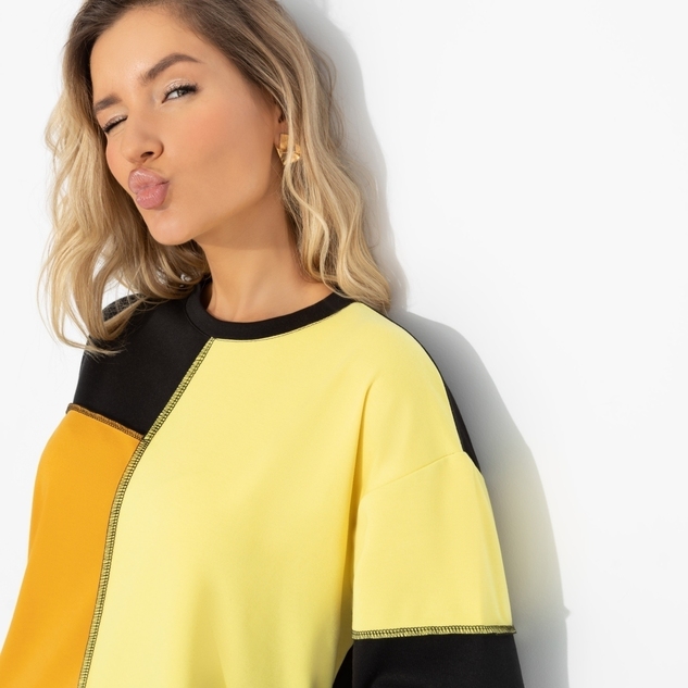 Лонгслив Идеальная гармония (оранжевая) 