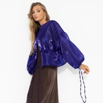 Жакет Вершина восхищения (синий). Состав: 100% полиэстер