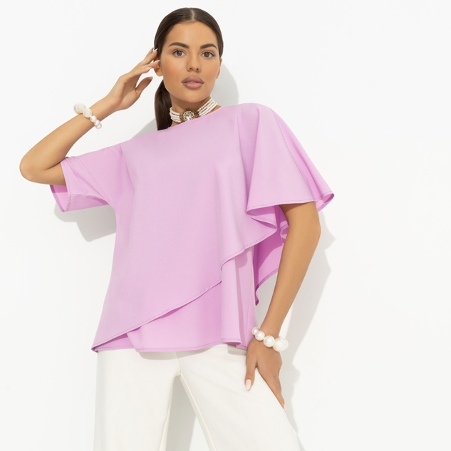 Блуза Лёгкая драма (розовая) 