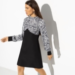 Платье Давай развлекаться (new). Состав: 60% полиэстер, 37% вискоза, 3% спандекс