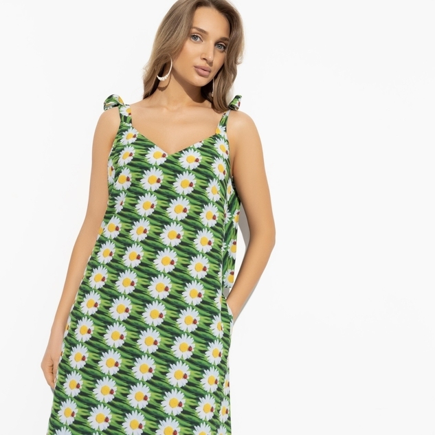 Сарафан Фэшн-любовь (ромашковое поле) 