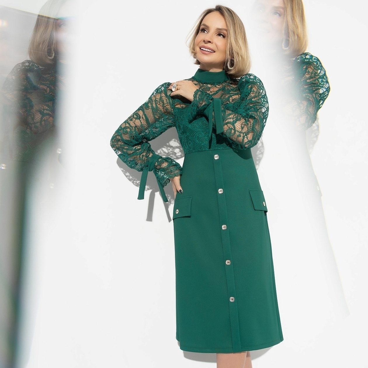 Платье-футляр Воплощение женственности (beauty). Состав: 95% полиэстер, 5% спандекс