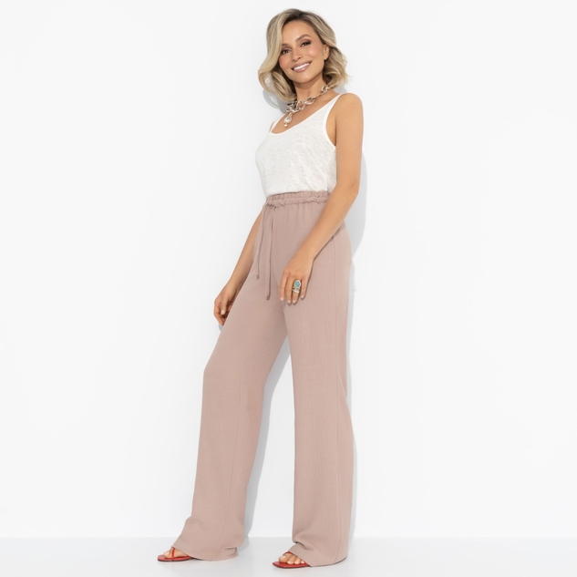 Брюки Оглушительный успех (капучино) 