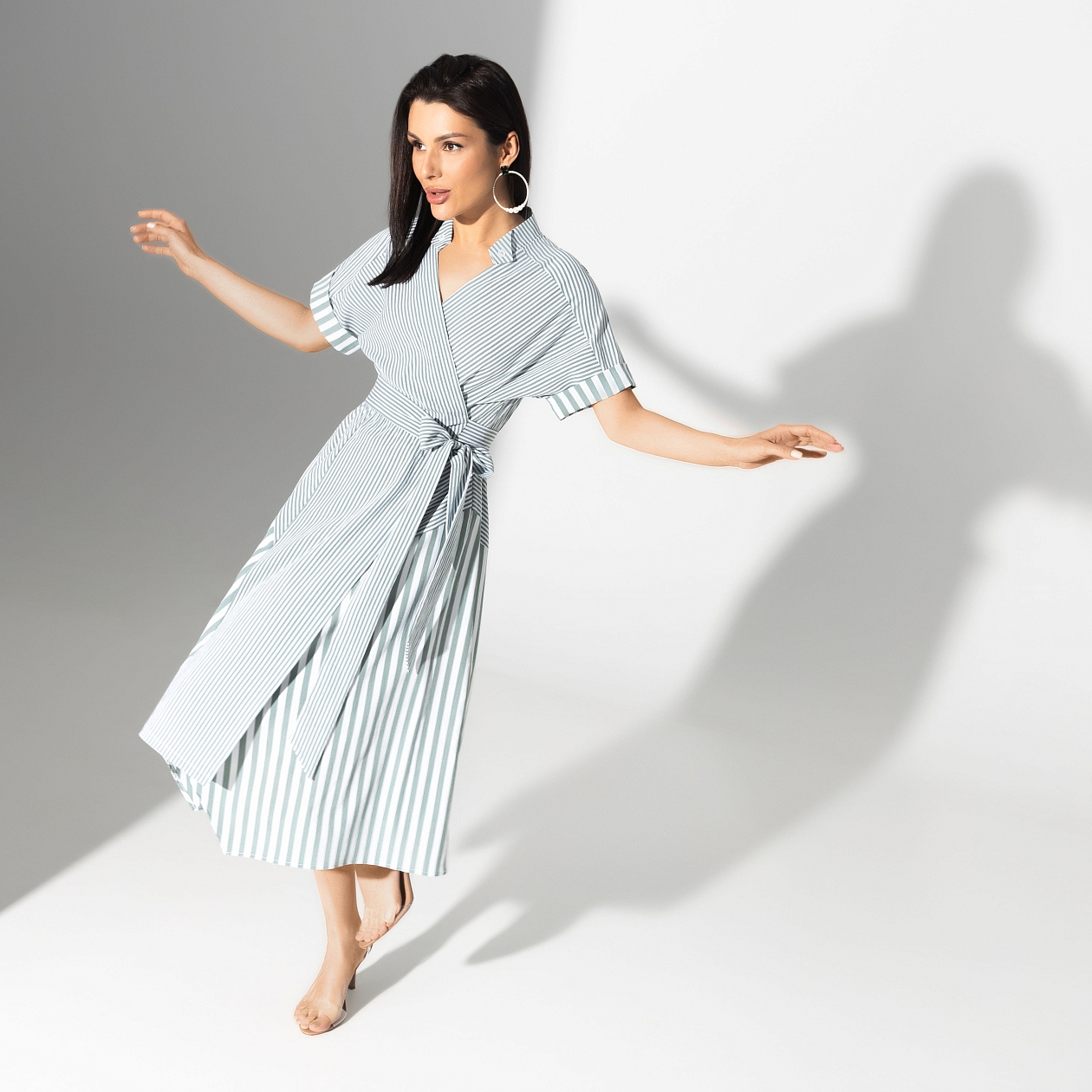 Платье Стихийная энергетика. Состав: 65% п/э, 30% вискоза, 5% спандекс