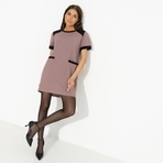 Платье За день до отпуска (beige). Состав: 95% п/э, 5% спандекс