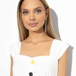 Сарафан В стиле Леди Ди (элегантная). Состав: 80% п/э, 20% хлопок