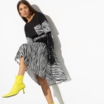 Комплект с юбкой Выбирай мечту (2 в 1, с поясом). Состав: 65% п/э, 30% вискоза, 5% эластан