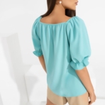 Блуза Сладкий комплимент (lucky). Состав: 97% полиэстер, 3% спандекс