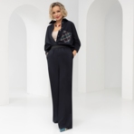 Брюки Погружение в стиль (примадонна). Состав: 75% вискоза, 25% полиэстер