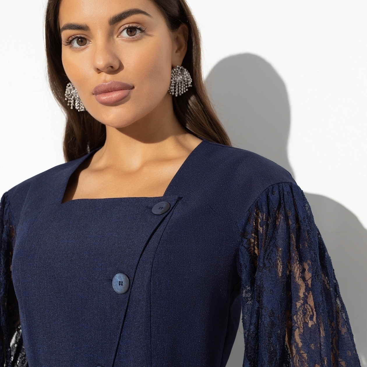 Костюм с юбкой Радую себя (2 в 1, glam). Состав: 95% полиэстер, 5% спандекс