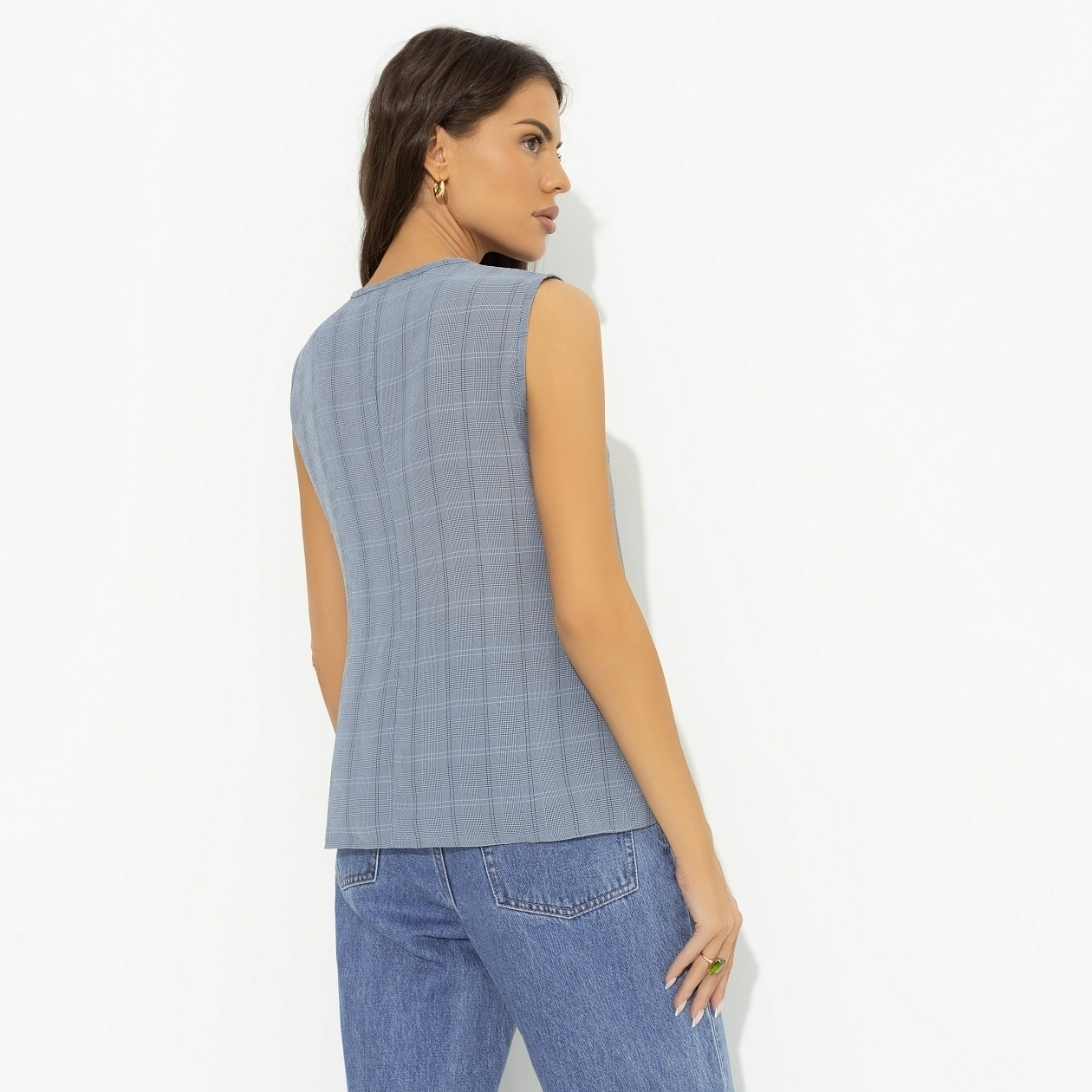 Блуза Легкое настроение (cage). Состав: 100% полиэстер