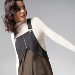 Сарафан Ушла красиво (dark green). Состав: 95% п/э, 5% спандекс