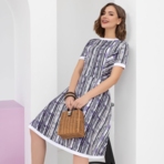 Платье Преподаю себя (вери пери). Состав: 95% полиэстер, 5% спандекс