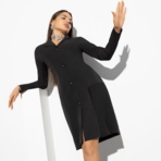 Платье Глядя в глаза. Состав: 60% п/э, 37% вискоза, 3% спандекс