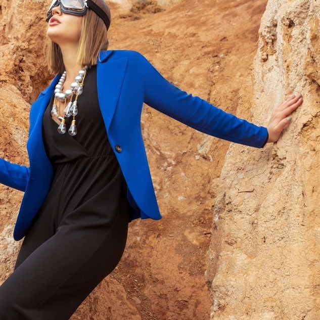 Жакет Шоу-показ (сапфир) 