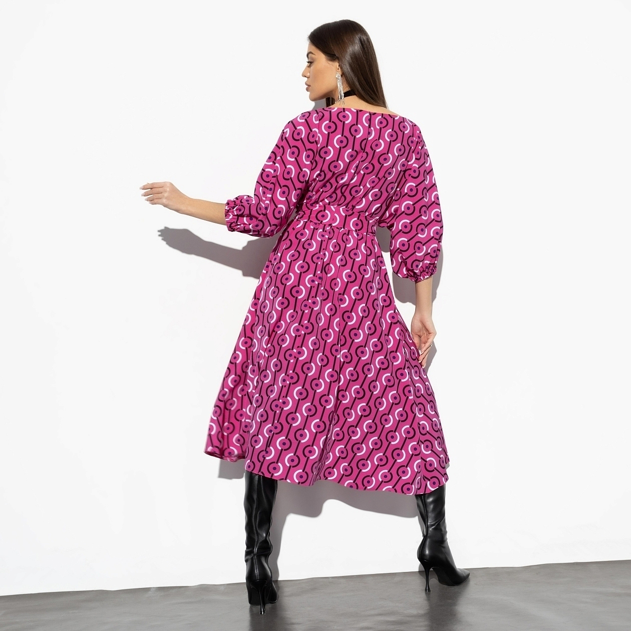 Платье Принцесса прекрасна (с поясом). Состав: 95% п/э, 5% эластан