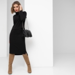 Комплект с юбкой Гид по моде (2 в 1, антрацит). Состав: 60% полиэстер, 35% вискоза, 5% спандекс