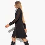 Платье Чао, Белла (black). Состав: 60% п/э, 37% вискоза, 3% спандекс