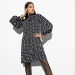 Платье Леди элегант (rock). Состав: 95% п/э, 5% эластан