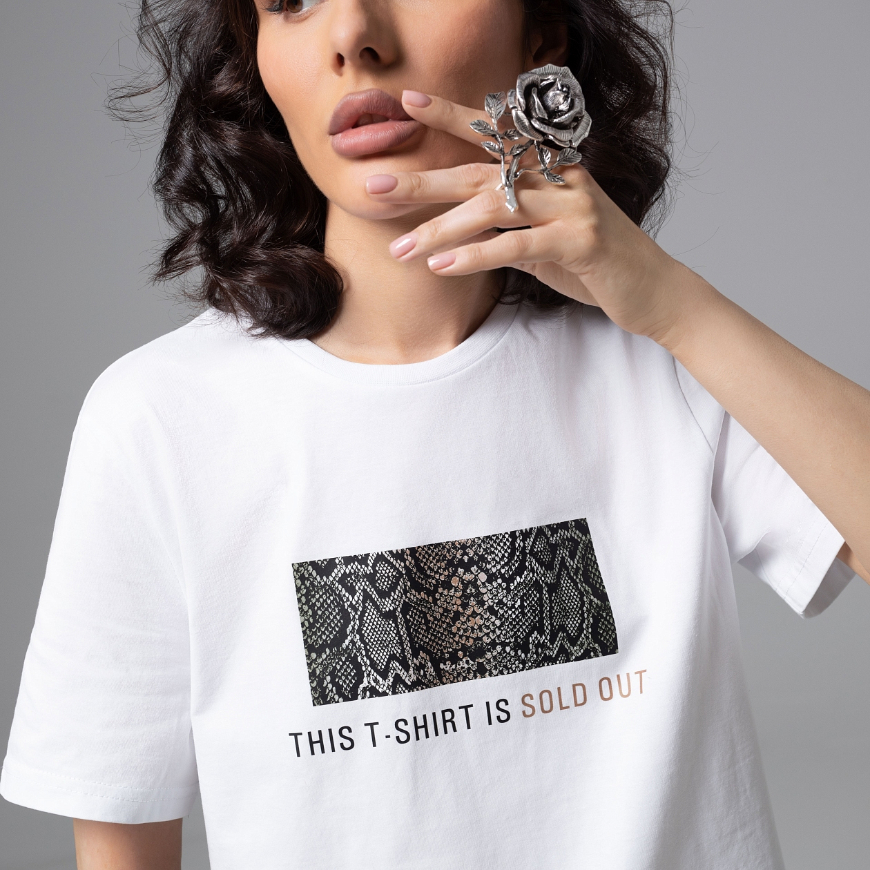 Футболка Модная перезагрузка (белая). Состав: 95% хлопок, 5% лайкра