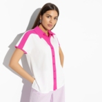 Блуза Модное изыскание. Состав: 95% п/э, 5% эластан