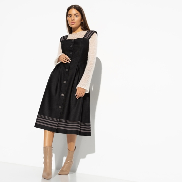 Сарафан В стиле Леди Ди (офис) 