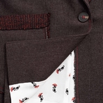 Жакет Стильно независима (фэшн). Состав: 65% п/э, 30% вискоза, 5% спандекс