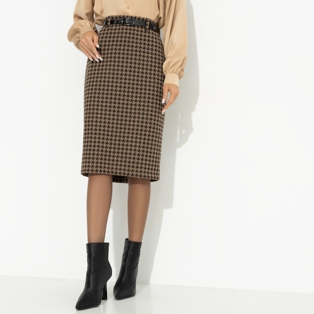 Юбка Не смущайте собеседника (с ремешком) 