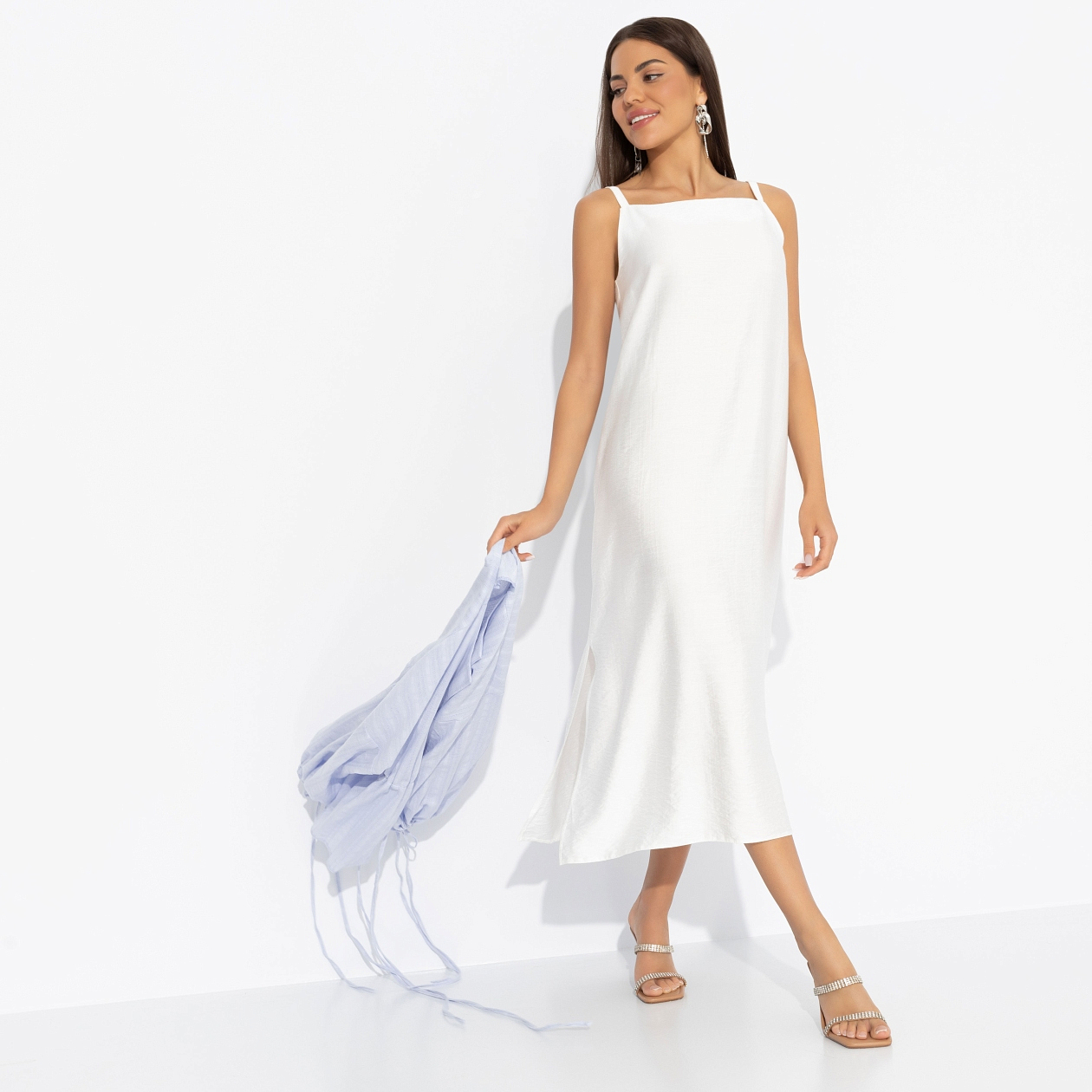 Двойка Цвет нежности (sky, 2 в 1). Состав: 100% хлопок