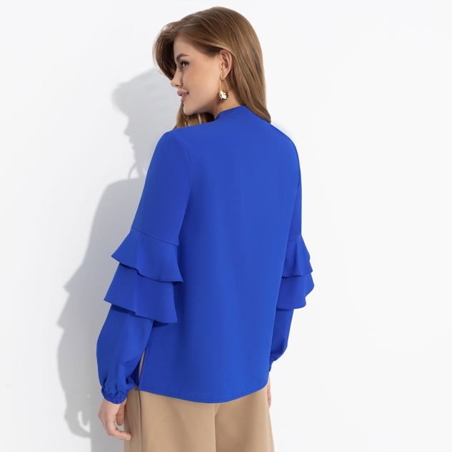 Блуза Без права на скуку (синяя) 