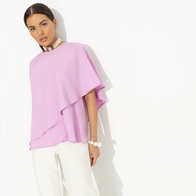 Блуза Лёгкая драма (розовая) 