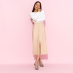 Откровенно шикарная (беж). Купить женский Юбка оптом от производителя.