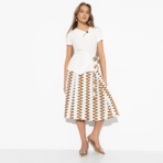 Костюм с юбкой Больше чем стиль (2 в 1, paris). Состав: 75% полиэстер, 20% вискоза, 5% спандекс