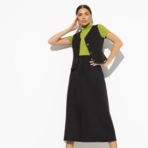 Костюм с юбкой Черная зависть (2 в 1). Состав: 60% полиэстер, 37% вискоза, 3% спандекс