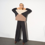 Брюки Попала в цель. Состав: 95% п/э, 5% спандекс