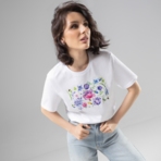 Футболка Великолепна уже утром (beautiful flowers). Состав: 100% хлопок