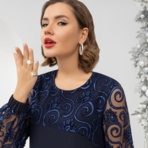 Платье Комплименты Много! (звездная фея). Состав: 95% п/э, 5% эластан