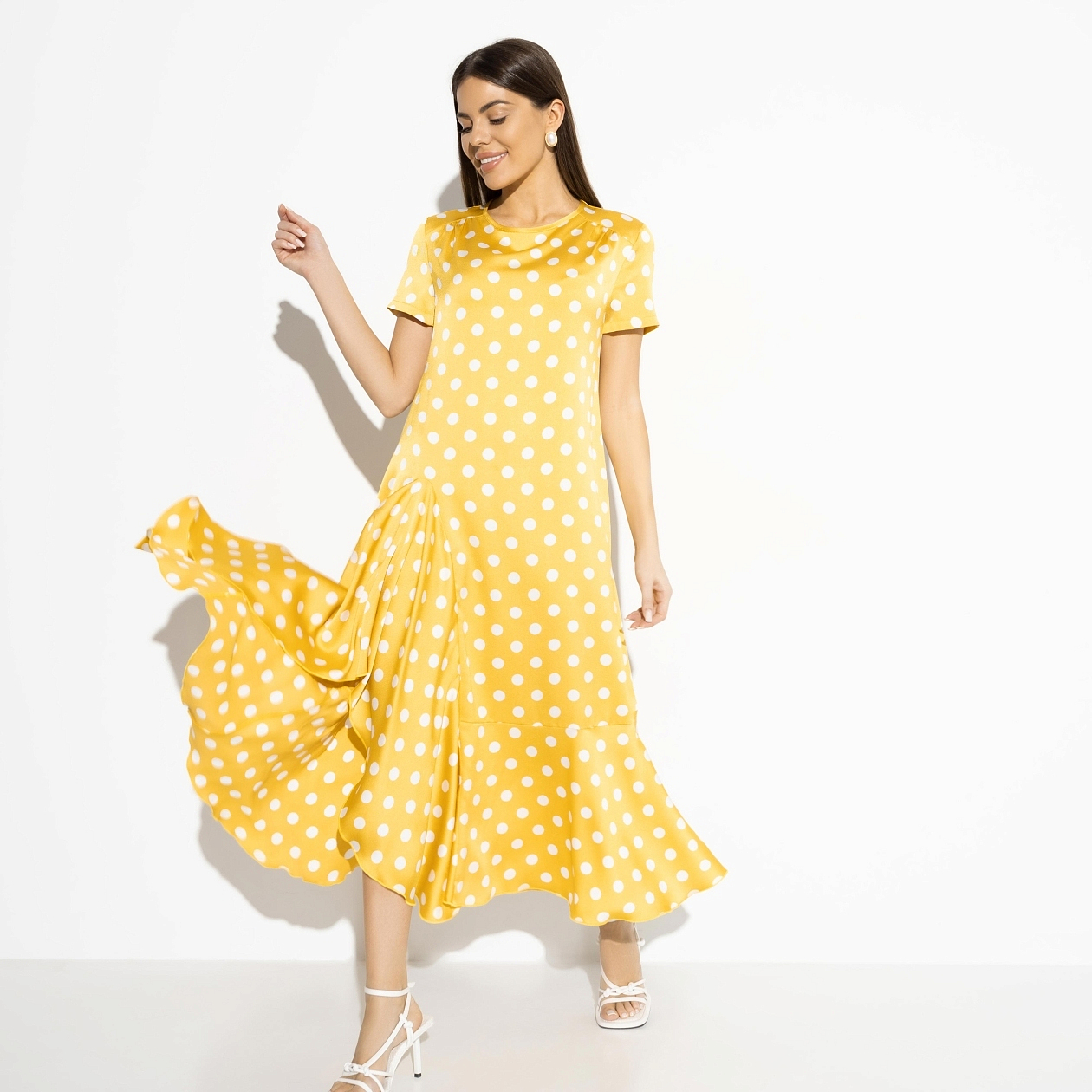 Платье Модный импульс (smile energy). Состав: 100% п/э