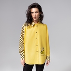 Моя философия – шик (жёлтая). Состав: 50% хлопок, 50% полиэстер