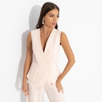 Стильный лидер (peach). Состав: 72% п/э, 22% вискоза, 6% спандекс