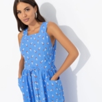 Сарафан Захватывающе стильная. Состав: 100% п/э