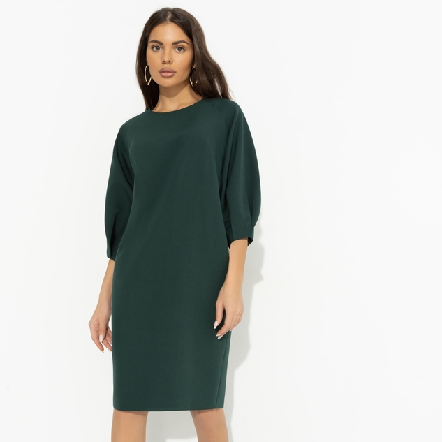 Платье Интересный подход (хвойный) 