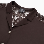 Стильное дежавю (горький шоколад). Состав: 65% п/э, 30% вискоза, 5% спандекс