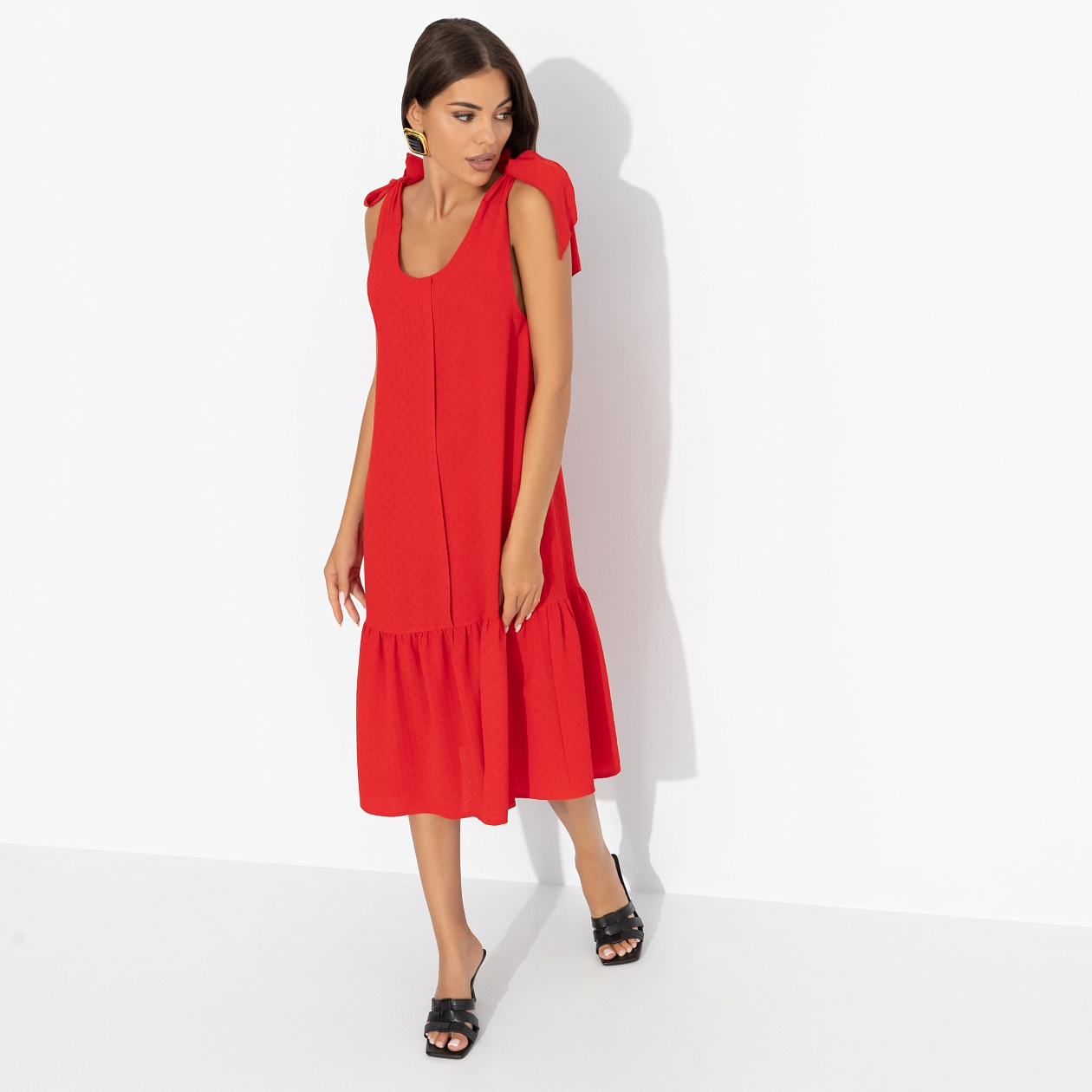 Сарафан Загадай меня. Состав: 95% вискоза, 5% эластан