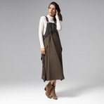 Сарафан Ушла красиво (dark green). Состав: 95% п/э, 5% спандекс