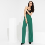 Брюки Модный экстаз (green mist). Состав: 95% п/э, 5% эластан